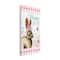 Stupell Industries Happy Easter Floral Gingham Rabbit Wall Plaque Art